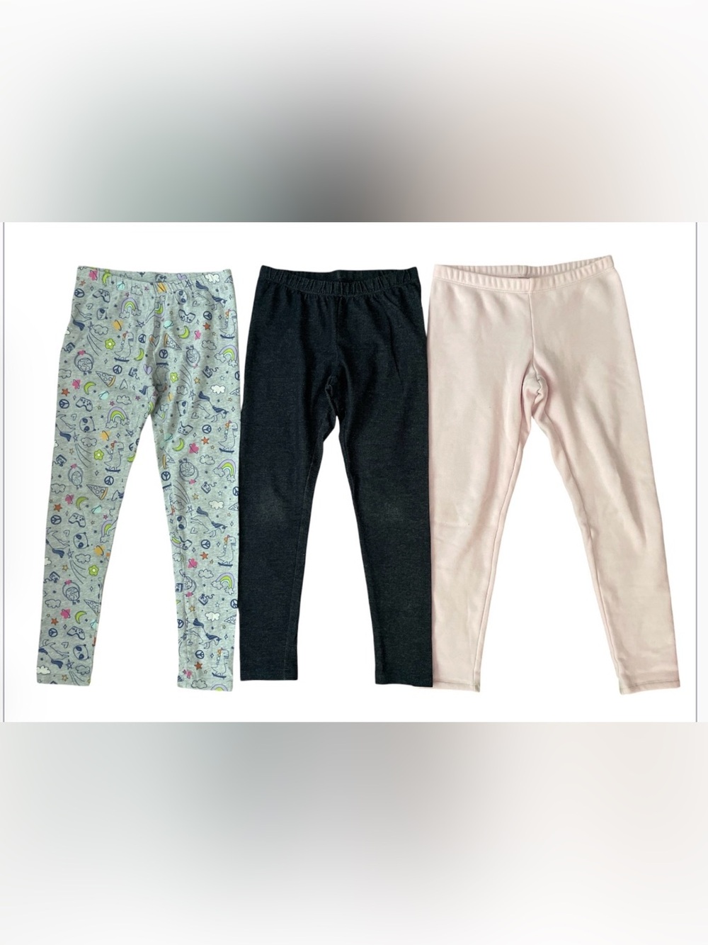 Girls leggings Size 10/12 (set of 3)
